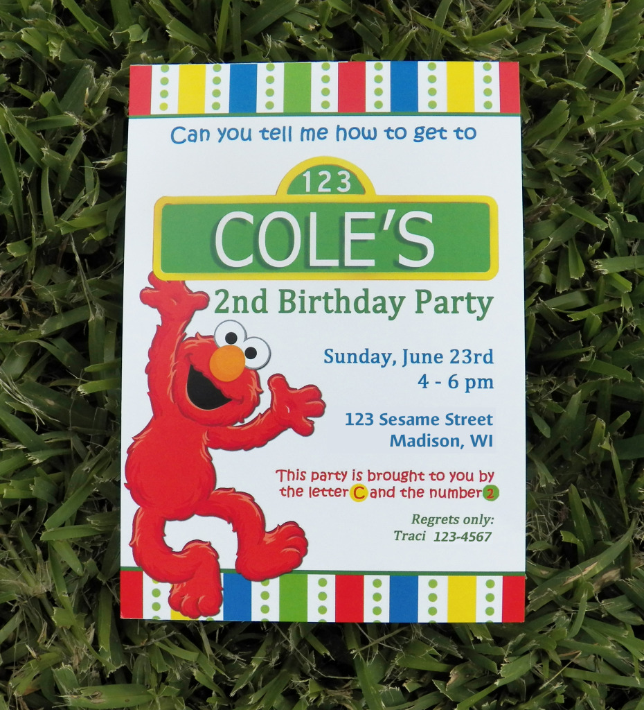 elmo invite