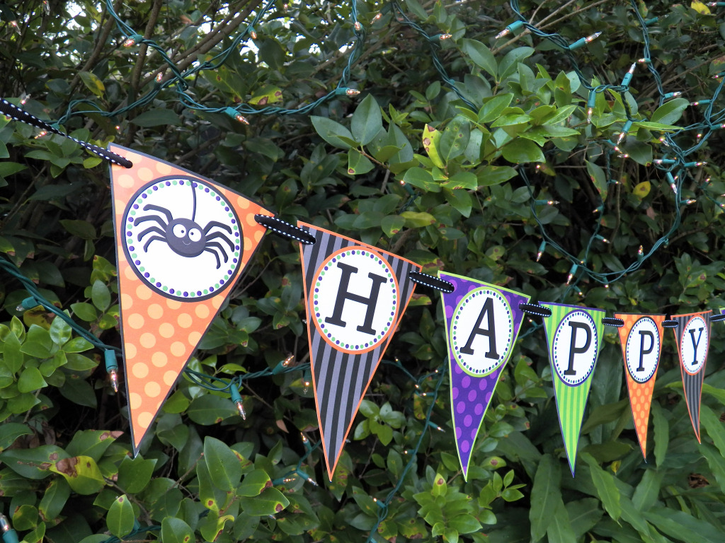 halloween printable banner