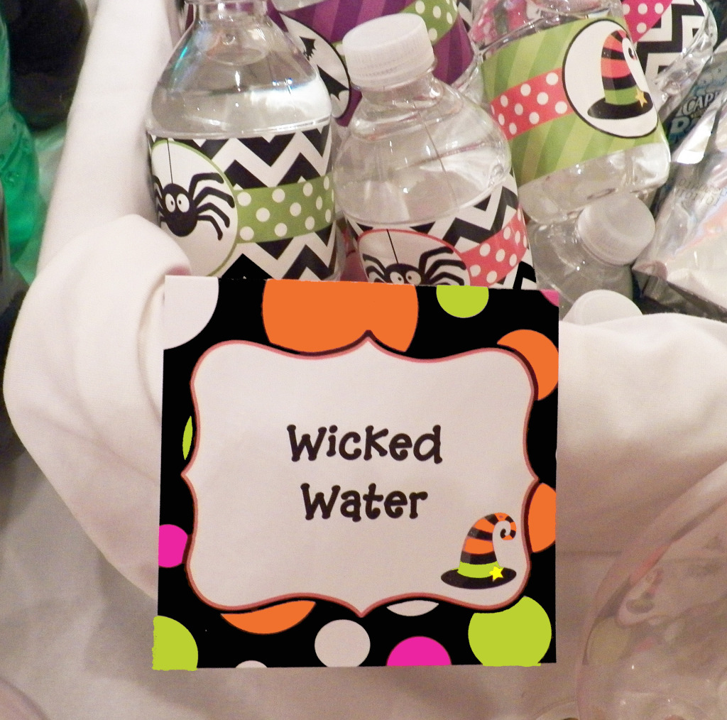 halloween water labels 2