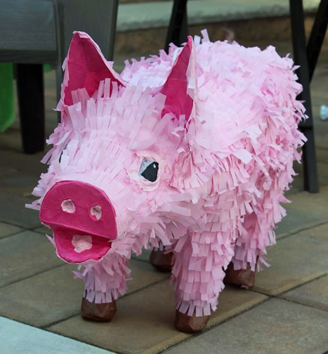 amscan 242596 Barnyard Birthday Mini Pig Pinata Decoration-1 Pc 