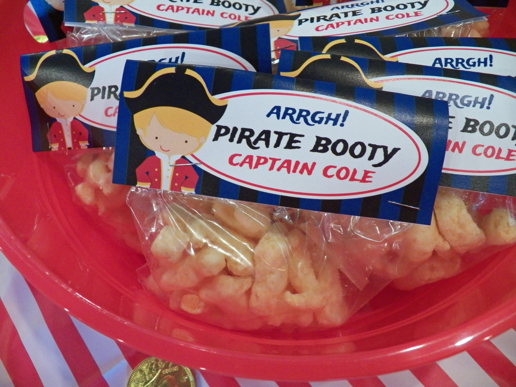 pirate tent style tags