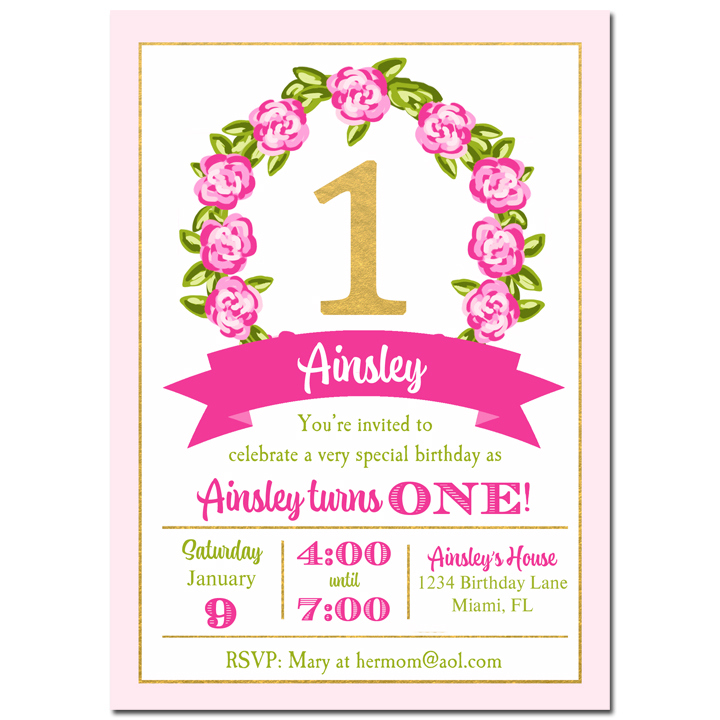 Boho Floral Wreath - Boho Chic Pink Collection