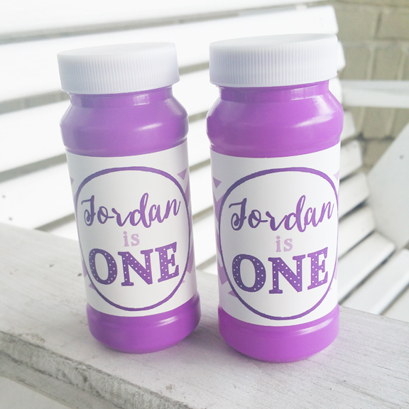 Lavender Chevron Dots - Purple Love
