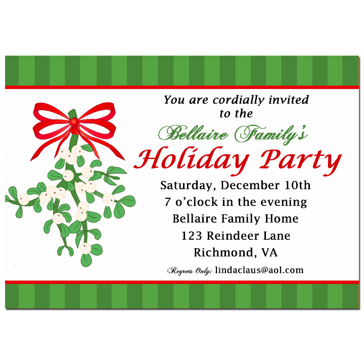 Mistletoe - Holly Jolly Mistletoe Holiday Party Collection