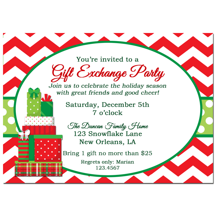 Red Chevron Gifts - Chevron Cheerful Gifts Collection