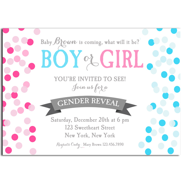 Boy or Girl - Confetti