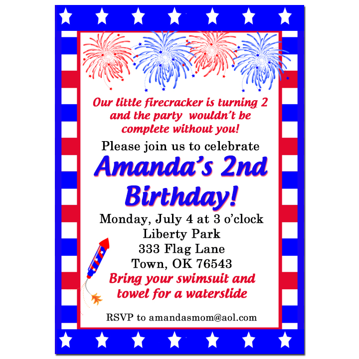 Fireworks on the Fourth