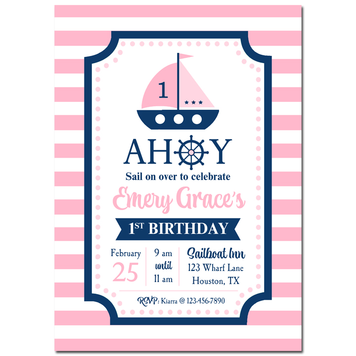 Preppy Girl Nautical 