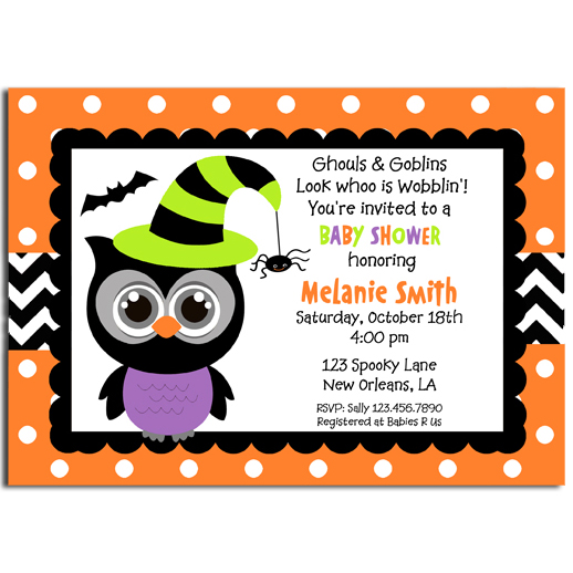 Halloween Owl Witch Hat