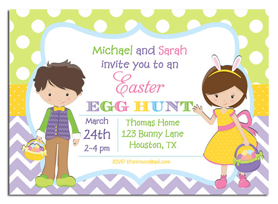 Sibling Easter Egg Hunt