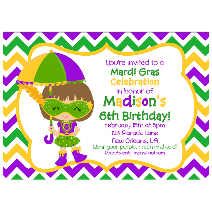 Mardi Gras Girl