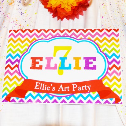 Painting Art Party Poster