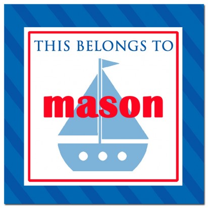 Sailboat Back to School Calling Cards