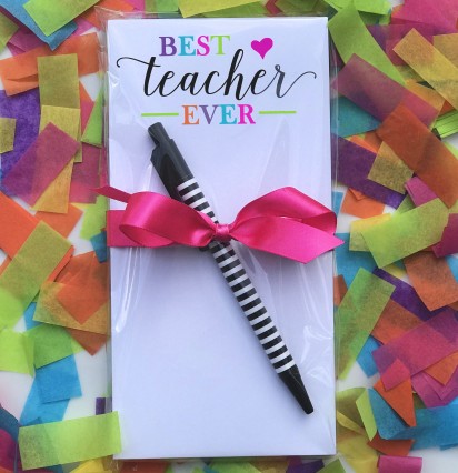 Teacher Note Pads - Best Teacher Ever
