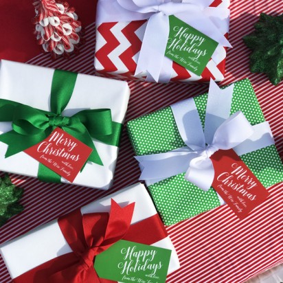 Christmas XL Hang Tags