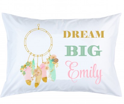 Personalized Dreamcatcher Pillow Case