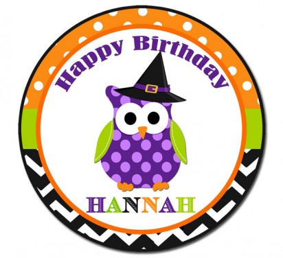 Halloween Owl Centerpiece Toppers 