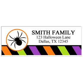 Halloween Party Return Address Labels