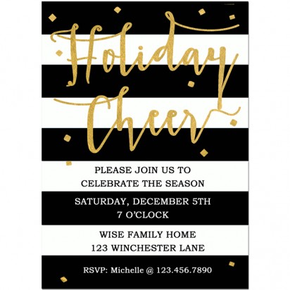 Holiday Cheer Party Invitation