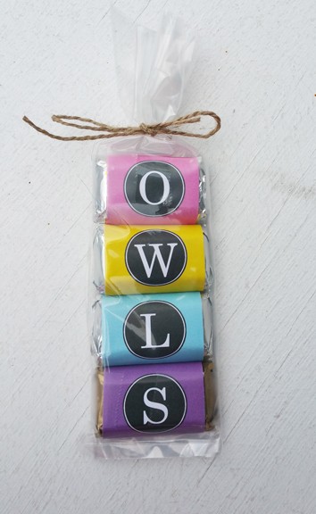 OWLS Mini Candy Wrappers
