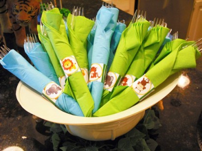 Safari Jungle Napkin Rings