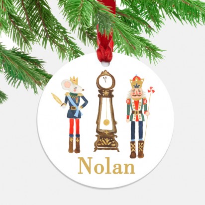 Nutcracker Ornament with ANY Wording
