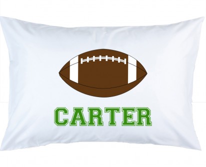 Personalized Football Pillow Case