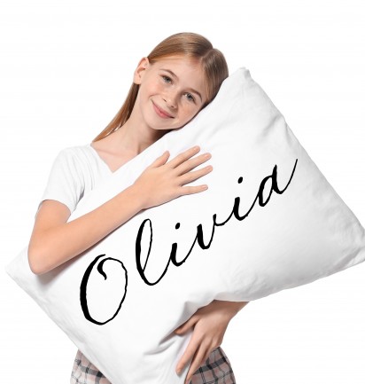 Personalized Script Name Pillow Case