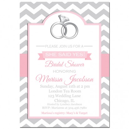 Wedding Rings Invitation