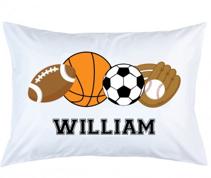 Personalized Sports Pillow Case