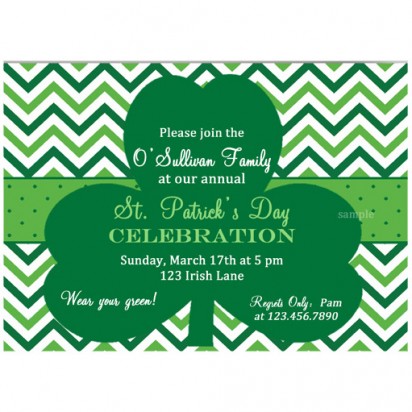 St. Patrick's Day Party Invitaion