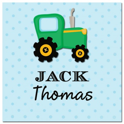 Tractor Back to School Calling Cards