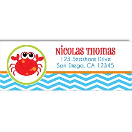 Under the Sea Return Address Labels - Under the Sea