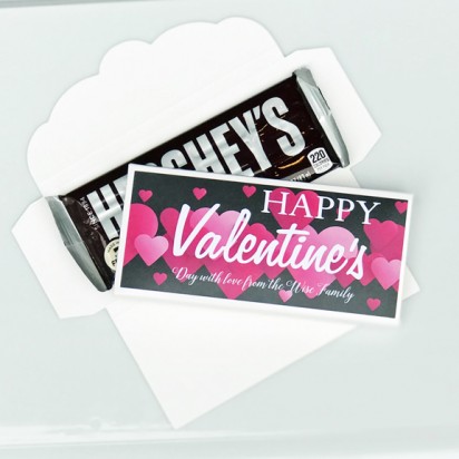 Valentine Candy Bar Boxes