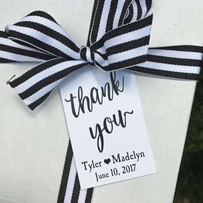 Wedding Favor Tags