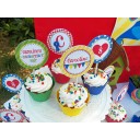 Country Fair Cupcake Toppers