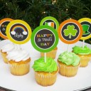 St. Patrick's Day Irish Cupcake Toppers