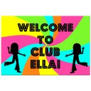 Neon Dance Party Personalized Poster or Backdrop