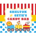 Circus Carnival Personalized 8x10" Sign 