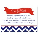 Nautical Ahoy Baby Book Inserts 