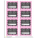 Pink Baby-Q Diaper Raffle Cards