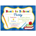Back to School Party Invitation - School's In Collection