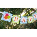 Party Balloons Birthday Banner (Museum Collection)