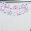 Camping Glamping "Happy Birthday" Banner 