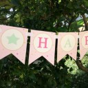 Twinkle Twinkle Little Star "Happy Birthday" Banner 