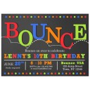 Bounce House Party Invitation