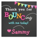 Bounce Party Favor Tags