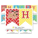 Cat and Dog Party "Happy Birthday" Banner