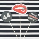 Rocky Horror Personalized Centerpiece Toppers