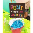 Girl's Jump Party Centerpiece Topper